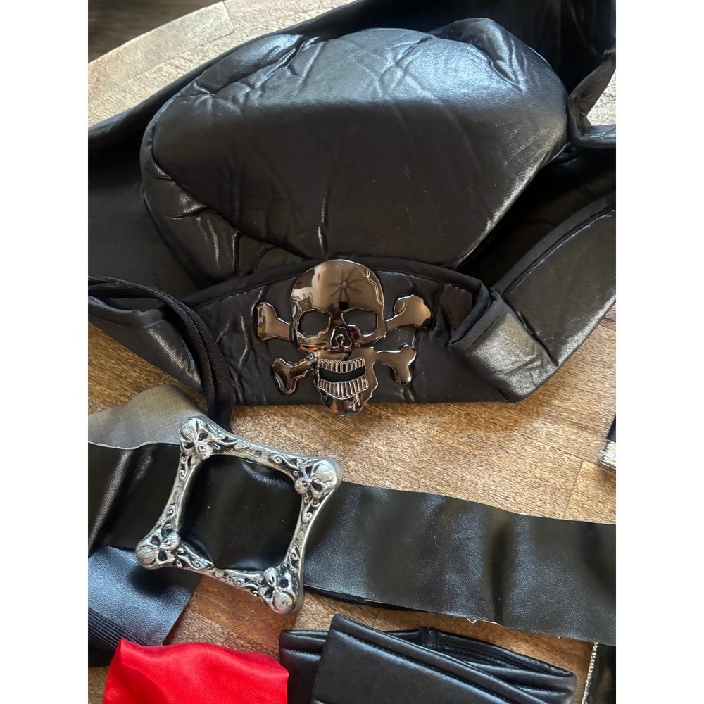 Pirate Accessories Hat Belt Eye Patch